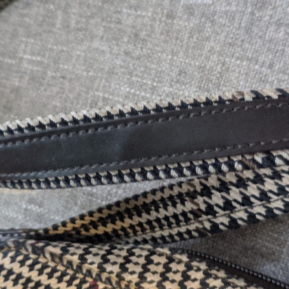 Vintage Ralph Lauren Houndstooth Purse. - Picture 4 of 15